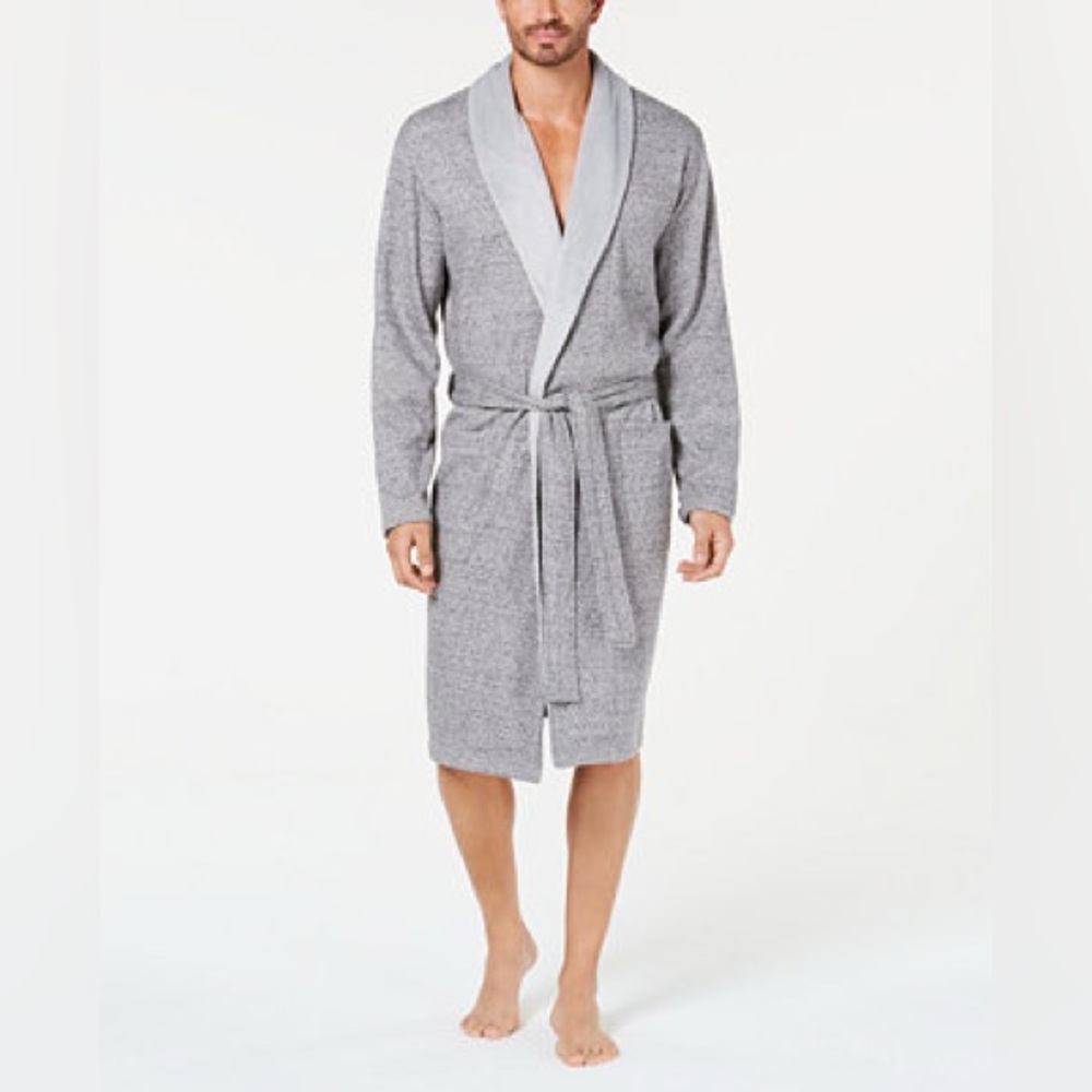 UGG Men's EUC Robinson Fleece Robe Sz M/L